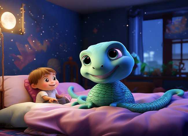 儿童睡前童话故事蛇（小蛇的睡前故事）