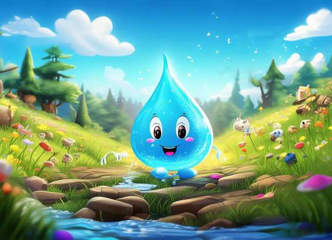 小水滴的梦想幼儿故事，幼儿语言故事《小水滴的旅行》