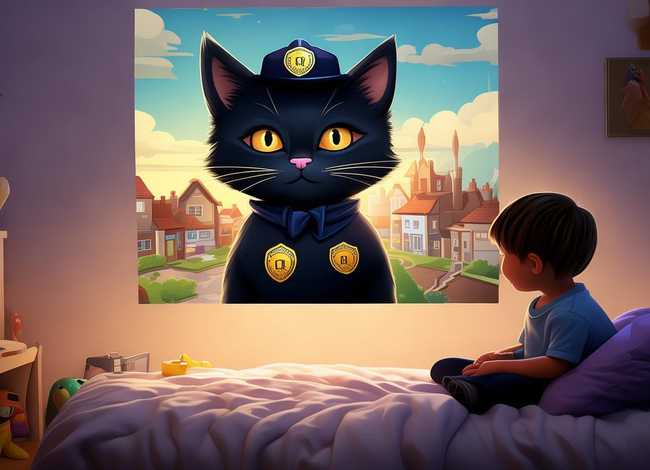 儿童睡前故事黑猫警长版 - 幼儿睡前故事黑猫警长