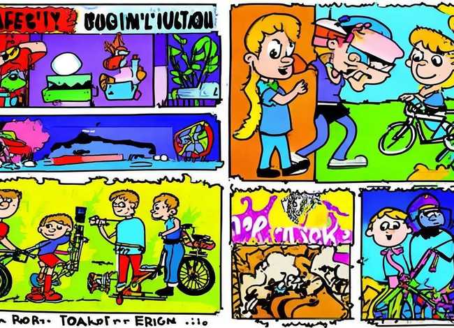 儿童安全漫画故事 - 儿童安全漫画手抄报