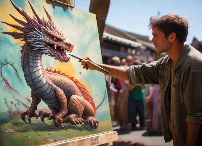 画龙点睛成语故事图片、画龙点睛成语故事图片大全