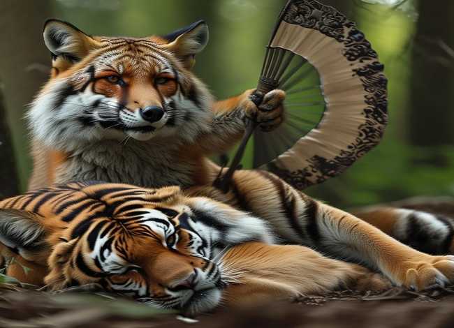 狐假虎威,故事,狐假虎威故事简短 狐假虎威,故事,狐假虎威故事简短