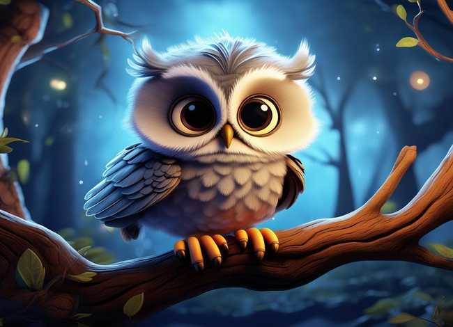 小猫头鹰的故事，小猫头鹰的故事视频