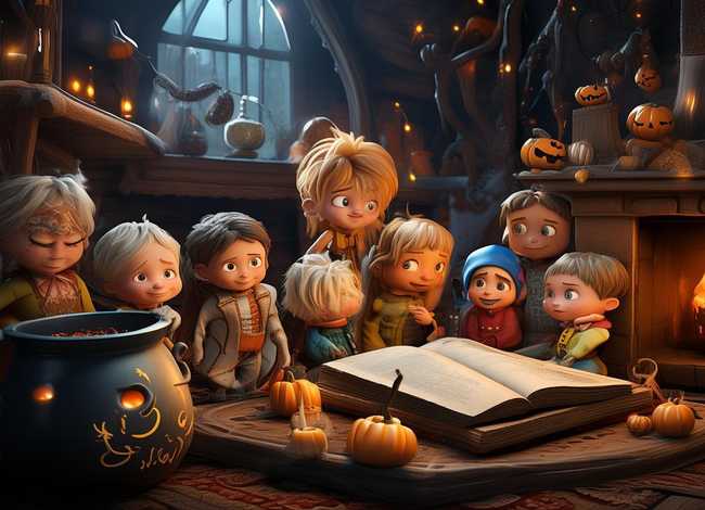 万圣节故事儿童故事mp3（万圣节幼儿故事）