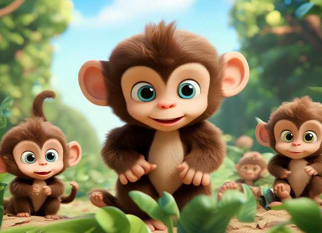 猴子的幼儿故事、猴子的幼儿故事大全