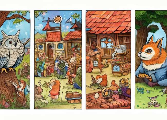 寓言故事连环画怎么画 - 寓言故事连环画怎么画？