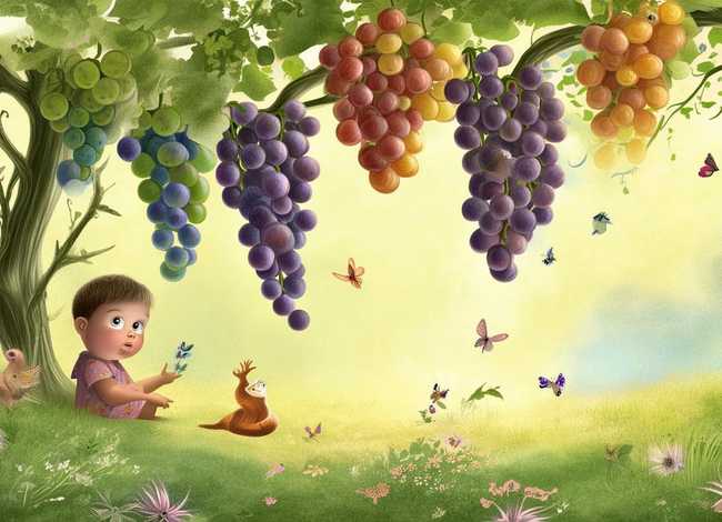 儿童故事葡萄树 关于葡萄树的幼儿故事