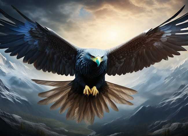 老鹰的故事文字版，老鹰的故事文字版图片