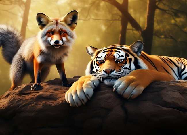 寓言故事狐假虎威完整版；寓言故事狐假虎威完整版免费阅读