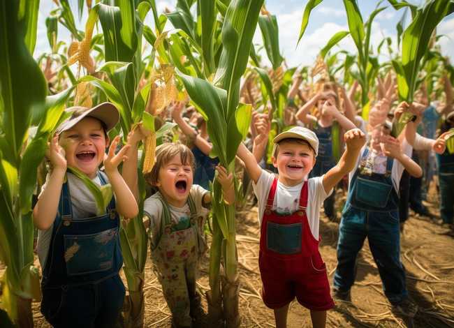 掰玉米儿童故事，掰玉米大作战绘本故事教案小班