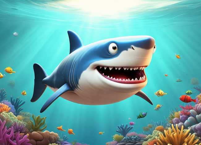 儿童故事大鲨鱼，幼儿故事大鲨鱼来了