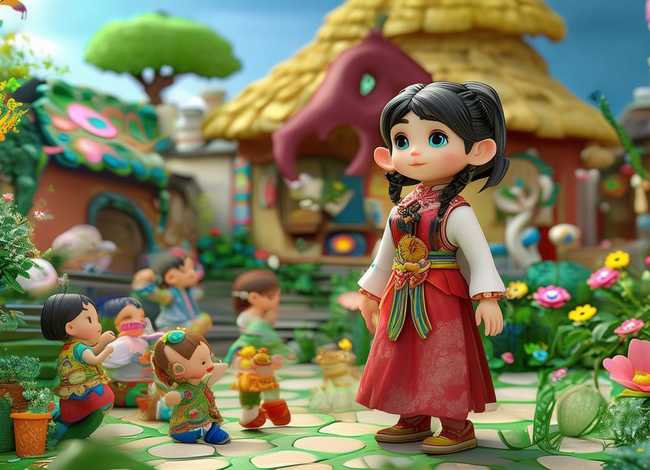 刘三姐故事幼儿园；幼儿园刘三姐的传说绘本