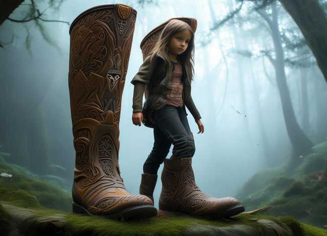 大靴子故事；大靴子的故事