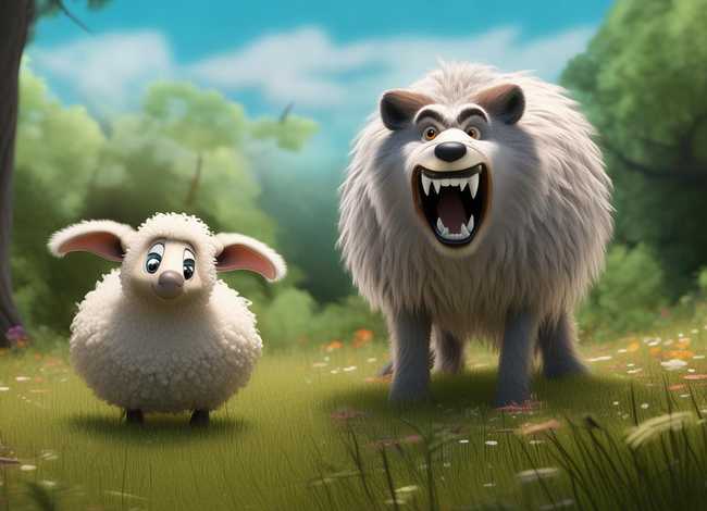 幼儿故事小羊,幼儿故事小羊和狼文字版 幼儿故事小羊,幼儿故事小羊和狼文字版