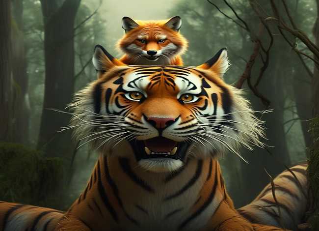 幼儿故事《狐假虎威》，幼儿故事《狐假虎威》内容简介