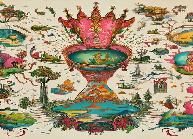 儿童画王尔德童话思维导图、王尔德童话导图梳理