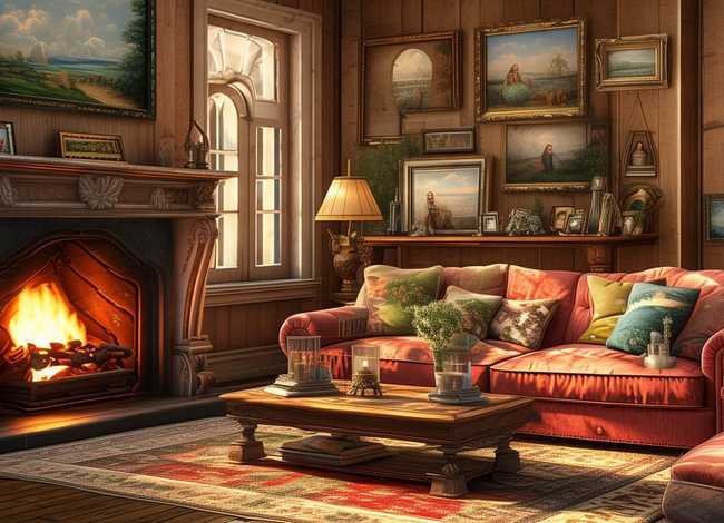 家的故事主题绘画，家的故事主题绘画图片