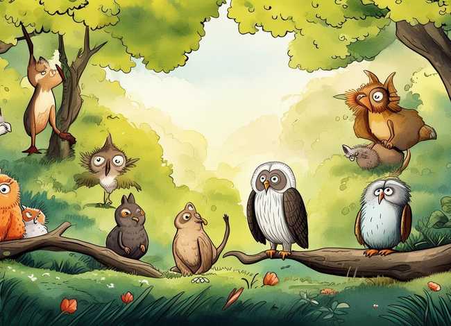 英语寓言绘本故事简单绘画；英语寓言绘本故事简单绘画图片