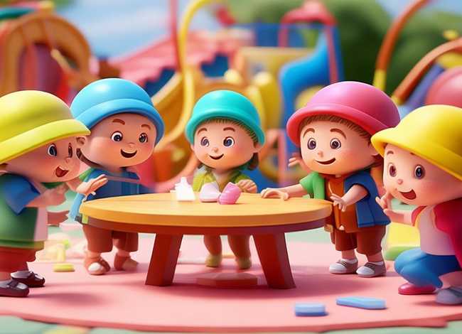 儿童团故事中文；幼儿园故事团