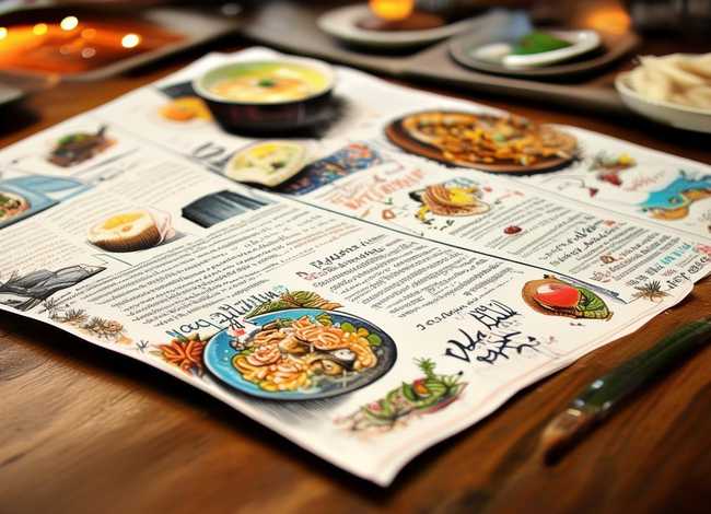 菜肴故事菜单；菜肴故事菜单图片