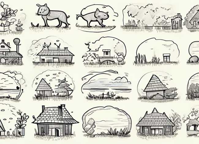 小故事画画简笔画大全，小故事画画简笔画大全视频