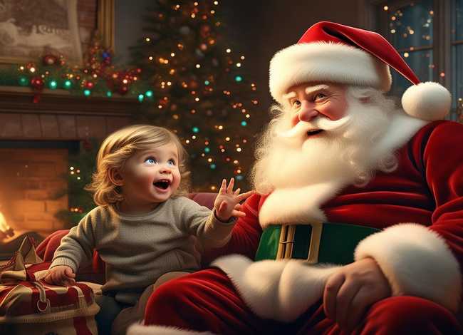 圣诞老人儿童故事 - 圣诞老人幼儿故事