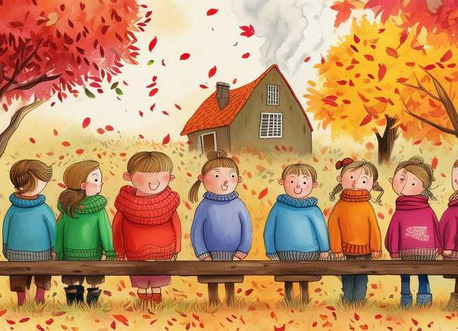 秋天幼儿故事短篇，秋天幼儿故事短篇文案