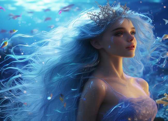 儿童睡前故事36岁小美人鱼 - 睡前故事幼儿故事美人鱼