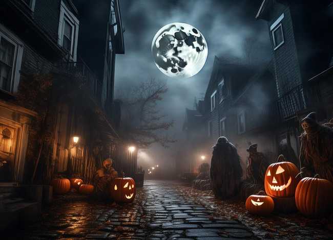 万圣节小故事（万圣节小故事讲解观看视频美国恐怖）