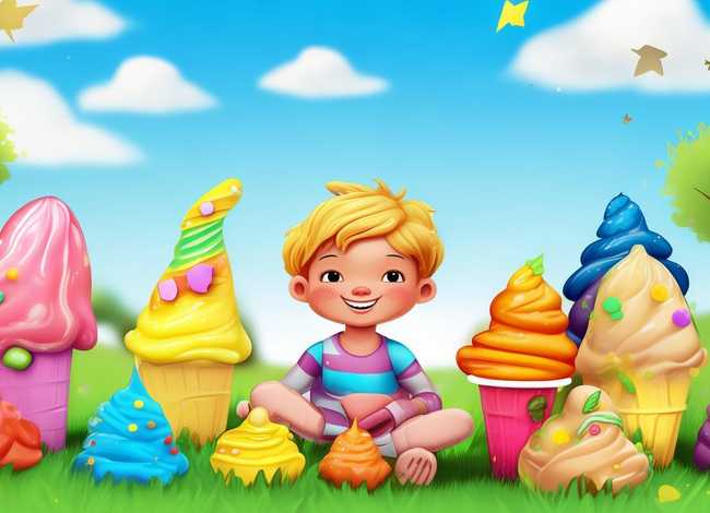 冰淇淋儿童绘本；冰淇淋儿童绘本怎么画