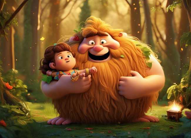 儿童故事巨人的故事；巨人的小故事