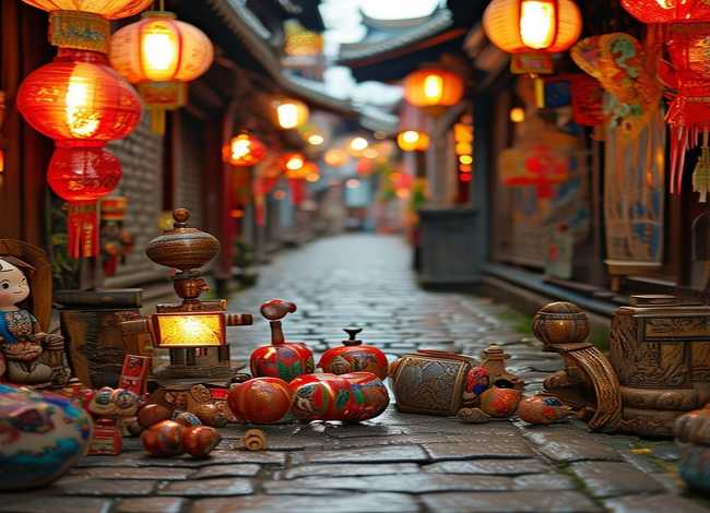 胡同里400多年的儿童玩具；胡同里的年味儿