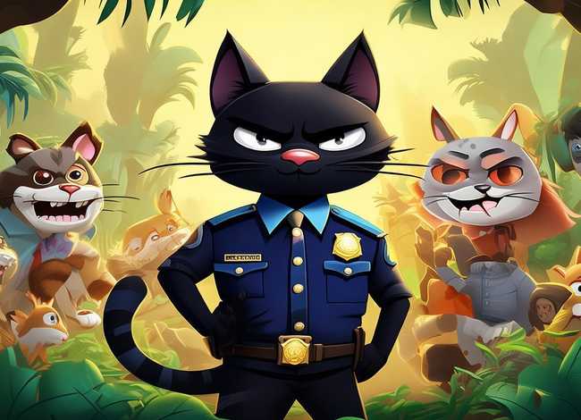 黑猫警长儿童故事第三集完整版 - 黑猫警长故事视频第三季