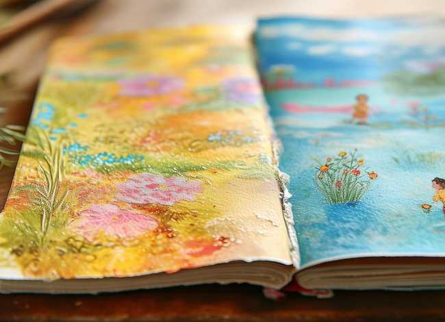 夏天的故事绘本；夏天的故事绘本的纸张是什么
