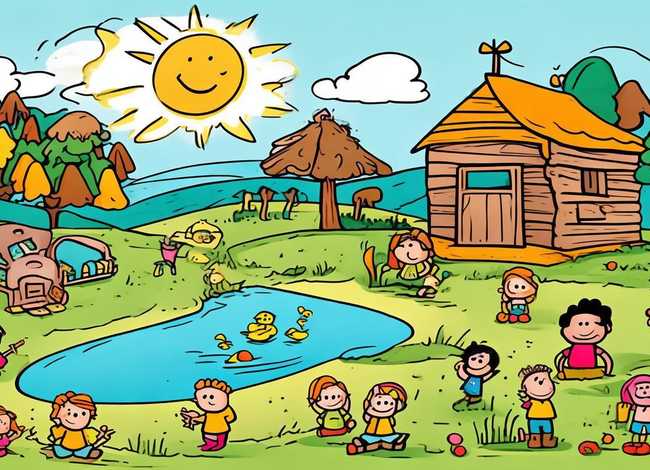 自制儿童绘本故事3-6岁、幼儿自制绘本故事6张简单图