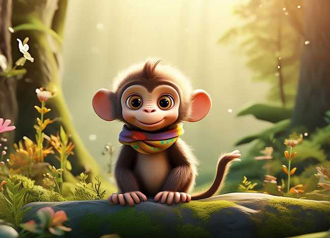 关于小猴的儿童故事，幼儿故事小猴子的故事