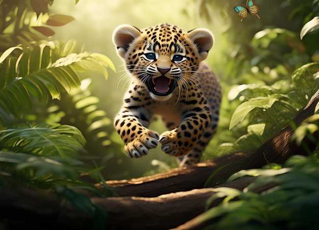 有关豹子的故事（关于小豹子的有趣故事）