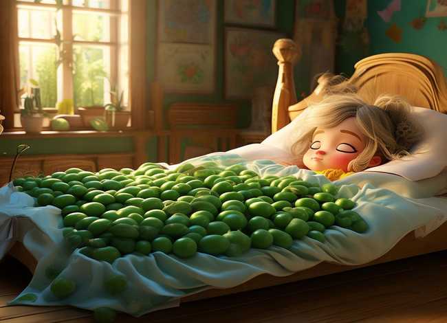 儿童故事豌豆公主汉语 豌豆公主幼儿故事