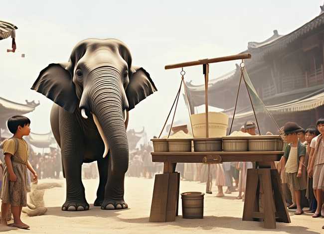 曹冲称象小故事；曹冲称象小故事作文数学的