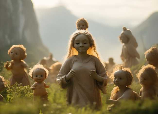 女娲造人儿童故事 - 女娲造人幼儿故事 女娲造人儿童故事 - 女娲造人幼儿故事