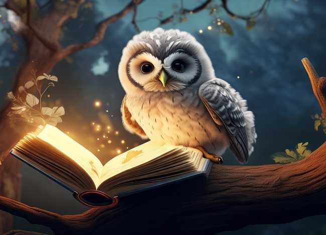 猫头鹰的故事绘本 - 猫头鹰的故事绘本图片