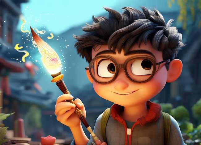 神笔马良绘本故事图片，神笔马良绘本故事图片高清