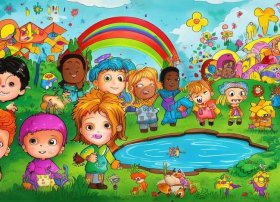 幼儿园大班故事绘画作品 幼儿园大班故事绘画作品图片