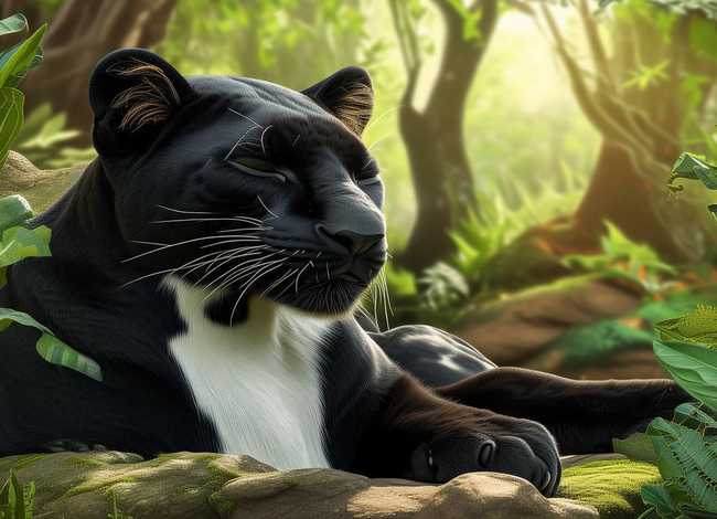 豹子的绘本故事、关于豹子的绘本故事