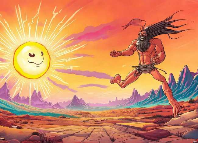 夸父追日的故事儿童演讲 夸父追日的幼儿故事