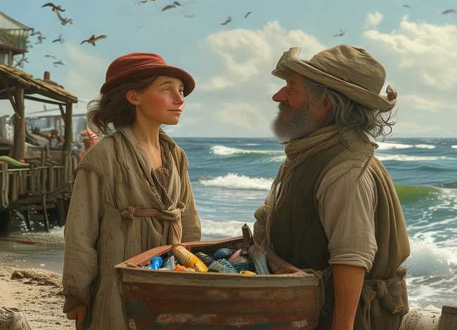 渔夫和他的妻子儿童童话故事；渔夫和他的妻子的故事简介