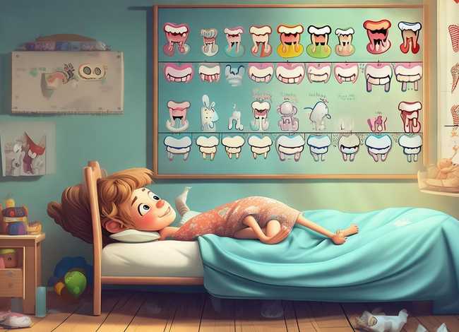 儿童的换牙顺序（儿童的换牙顺序表）