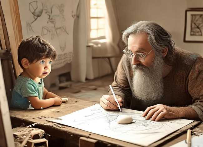 达芬奇画鸡蛋故事儿童（讲一下达芬奇画鸡蛋的故事）