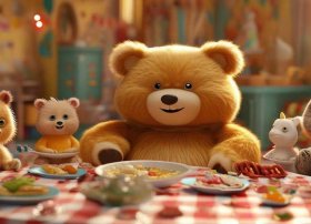 幼儿园故事小熊请客的故事 幼儿园故事小熊请客的故事内容
