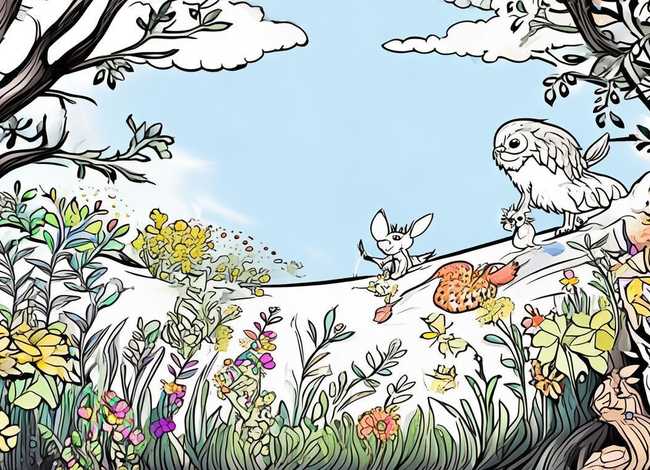 绘本故事动物图片 绘本故事动物图片简笔画